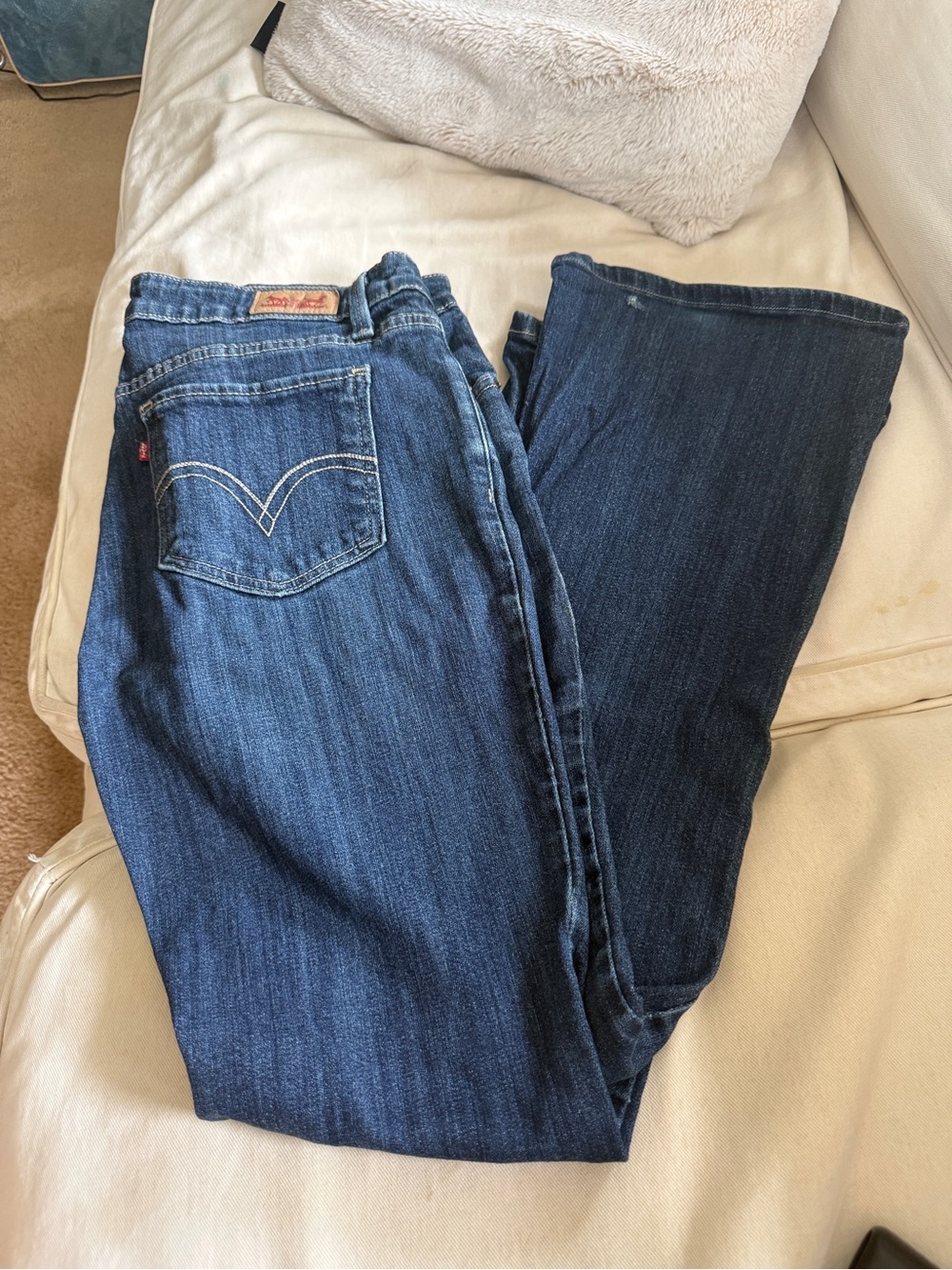 Levi’s 518 Bootcut Women’s Jeans Size 11 Dark Wash Denim